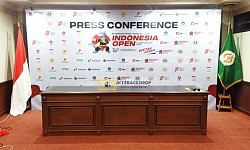 Press Conference INDONESIA OPEN 2022, TMII